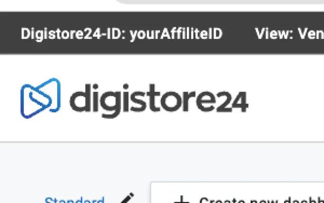 2. Erhalte deine Digistore Affiliate ID